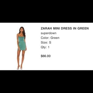 Superdown Show stopping strapless silk dress